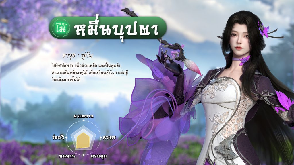 04 - ข้อมูลตัวละคร หมื่นบุปผา